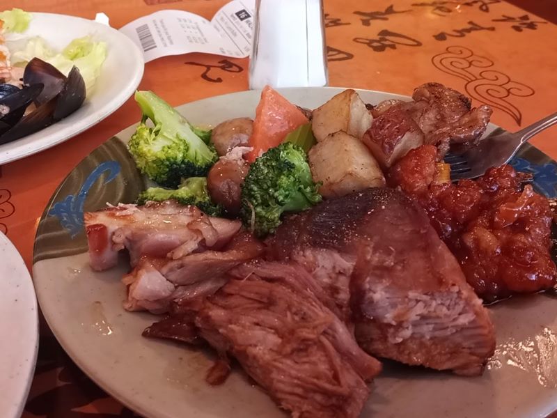 Asian Buffet & Grill food